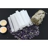 AWARDSEN 6 Pieces 4 Inch Selenite Stone in Bulk, Large