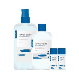 Round Wrap for Men Birch Toner 300ml Lotion 200ml 2 types (+For Men Birch Moisture Toner 20ml+Lotion 20ml + Basic Cap) / 라운드랩 포 맨 자작나무 토너 300ml 로션 200ml 2종 기획 (+포 맨 자작나무 수분 토너 20ml+로션20ml + 기본캡)
