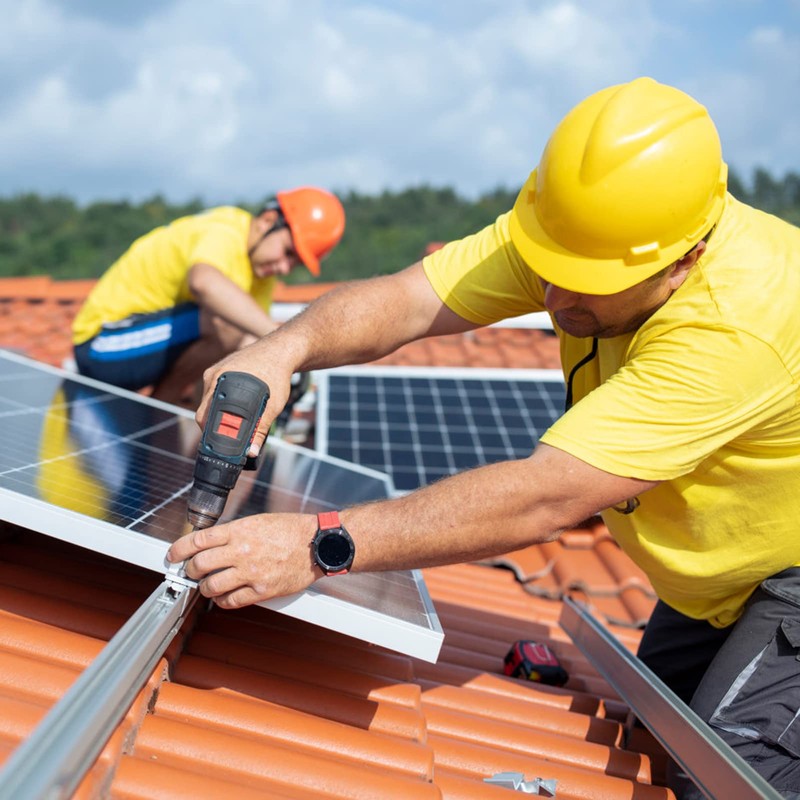 Zocipro Pack of 10 Solar Panel Brackets 30 mm, Solar