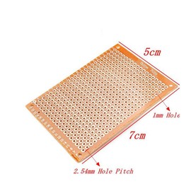 20Pcs PCB Board Prototype Breadboard, 5x7CM Circuit Boards Solderable Breadboard Perfboard Solder Boards for DIY Soldering Electronic Projects