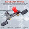 Knoweasy Heavy-Duty Battery Relocation Kit with Remote Terminal Posts, Bracket