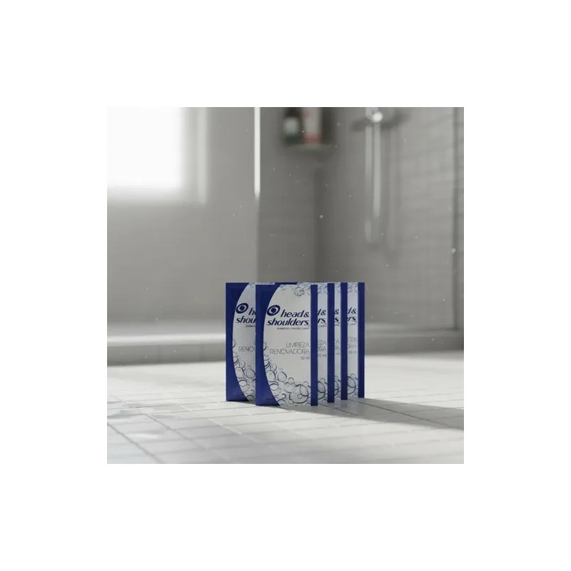 288 Sobres/10ml. Shampoo Head & Shoulder Hotelero