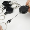 [EXERT] Carabiner Included Key Reel Key Chain Keychain Telescopic Set