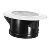 Ciieeo 3pcs Plastic Round Soffit Vent Ceiling Air Vent Cover