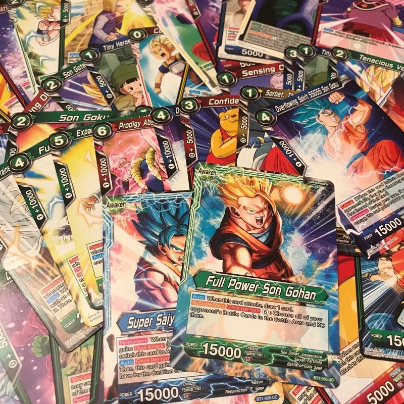 Dragon Ball Super TCG: Random Cards from Every Series, 100