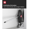 TORX® T-Handle Screwdriver TX10, with HybridTouch - Made in Germany