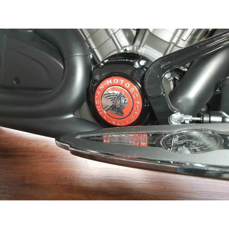 INDIAN CHALLENGER MOTORCYCLE CAM COVER DECAL SET