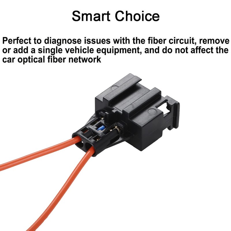 Greluma 1 x Female Light Guide Connector Bridge Socket Most