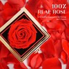 Rosaura Eternal Real Rose Jewelry Box for Women - Surprise