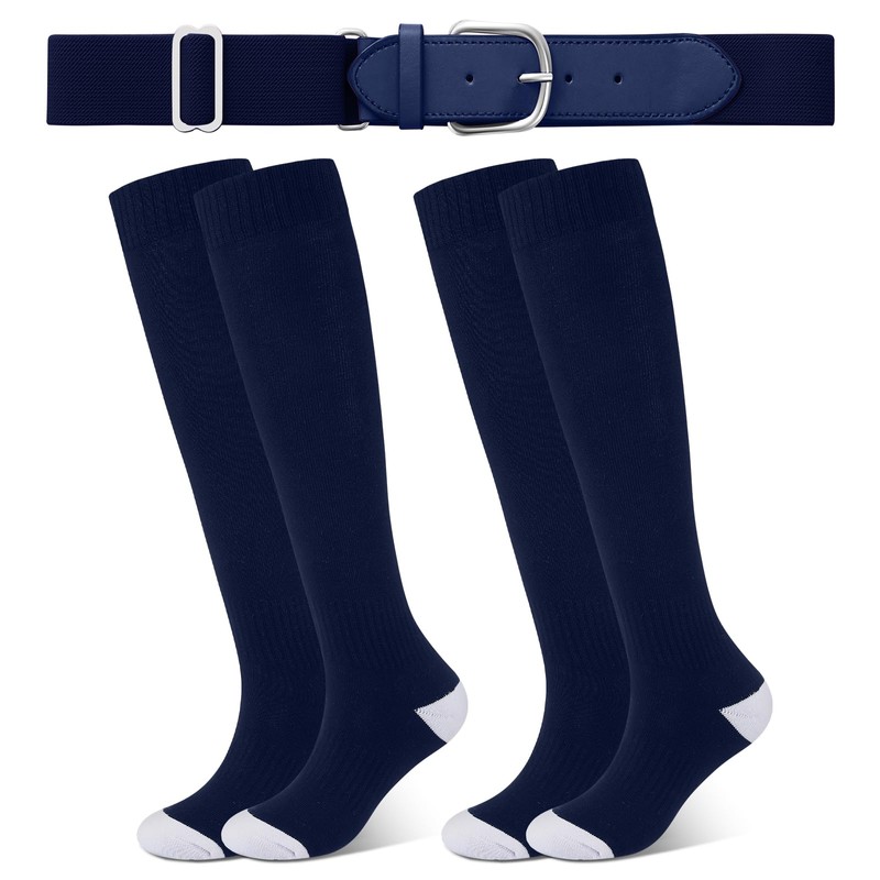 Haysandy Baseball or Softball Sock and Belt Combo Set 2