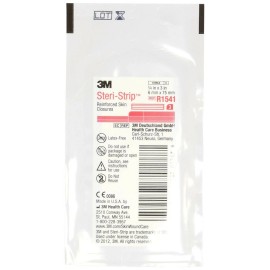3M Steri-Strip 1/4 in x 3 in R1541 Reinforced Skin Closure Box of 50