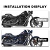 Xitomer Highway Crash Bars Compatible with VN900B VN900E Vulcan Classic,