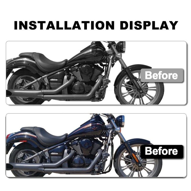 Xitomer Highway Crash Bars Compatible with VN900B VN900E Vulcan Classic,