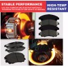1 for 2018-2024 Toyota Camry Front and Rear Ceramic Brake