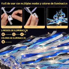 20 Varitas Cinta Varita De Hadas Luz Led Boda Fiesta Eventos