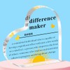 QMVMV Difference Maker Gifts for Teacher Mentor Coach Boss, Difference
