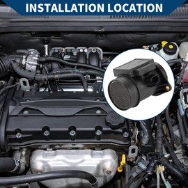Hihaha None. 023906461 Car Mass Air Flow Sensor Assembly for VW Transporter T4 2.5 1998-2003 / Inner/Durable/1 Piece