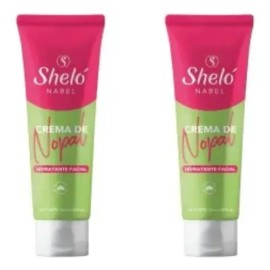 2 Pack Crema Facial De Nopal Shelo Nabel 100 Ml