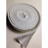 Fiberglass Boiler Tape, Adhesive Backed, 1.5" Wide x 1/4" Thick x 25ft. Roll