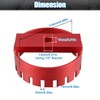 X AUTOHAUX 69800 Fuel Pump Socket Tool Fuel Tank Lock