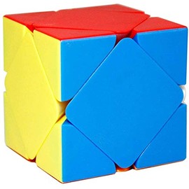 Gobus MoYu MoFangJiaoShi MFJS 4 Different Shaped Puzzle Cubes Stickerless, Including 3x3 Pyraminx Pyramid Magic Cube + 3x3 Megaminx Dodecahedron Magic Cube + Skewb Cube + SQ1 Magic Cube
