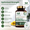 Vitamin D3 K2 High Strength MK7 Supplement (Vitamin D 3000