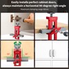 RUITOOL 2-in-1 Cabinet Door Mounting Jig & Rebound Device Tool