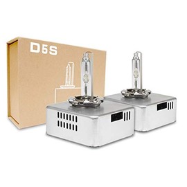 GenXenon D5S 35W Xenon HID 6000K White Replacement Light Bulbs, 2 Pack