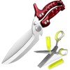 Kitchen Scissors, 2 Pack Kitchen Shears with Herb Scissors, Heavy
