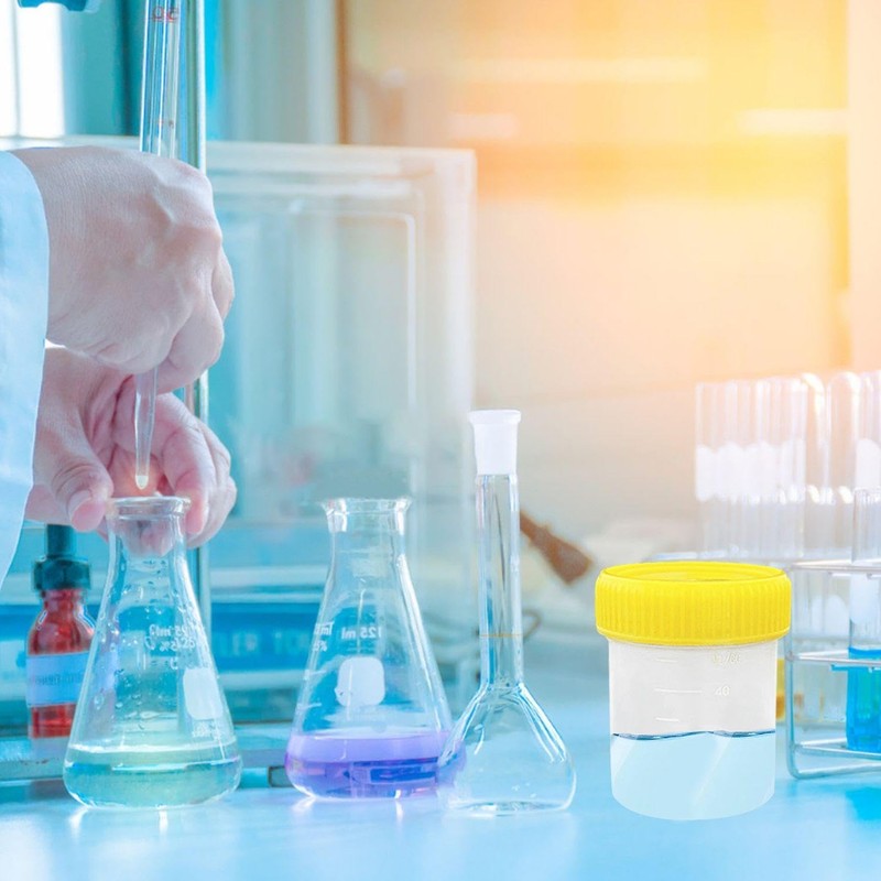 5 Pieces of 60Ml Sample Cups and 1 Blank Label,