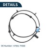 TUCKBOLD ABS Wheel Speed Sensor Rear Left ABS Sensor Anti-lock