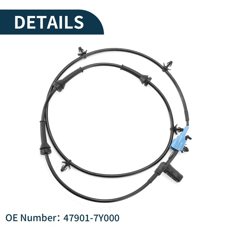 TUCKBOLD ABS Wheel Speed Sensor Rear Left ABS Sensor Anti-lock