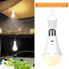 E26 Rechargeable Light Bulbs with Remote Control, 2600mAh Battery Operated