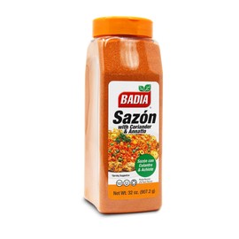 Badia Sazon with Coriander and Annatto, 32 oz - Latin Flavor Spice Blend for Cooking, Rice, Meats & Stews