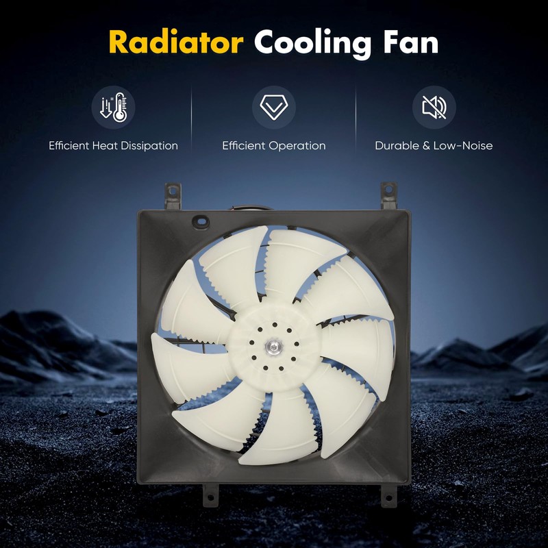 OCPTY Radiator Fan fit for Suzuki SX4 2007-2013