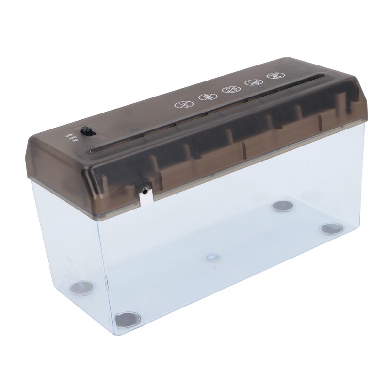 Strip Cut Paper Shredder USB Or Battery Powered Electric A4