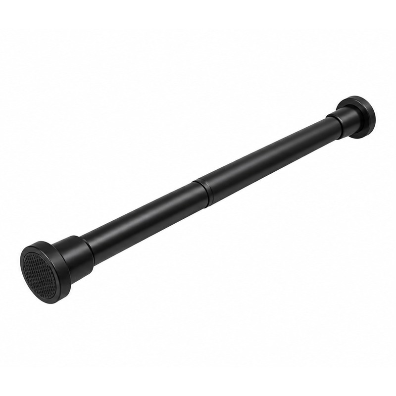 Adjustable Tension Shower Curtain Rod for Bathroom – Stainless Steel
