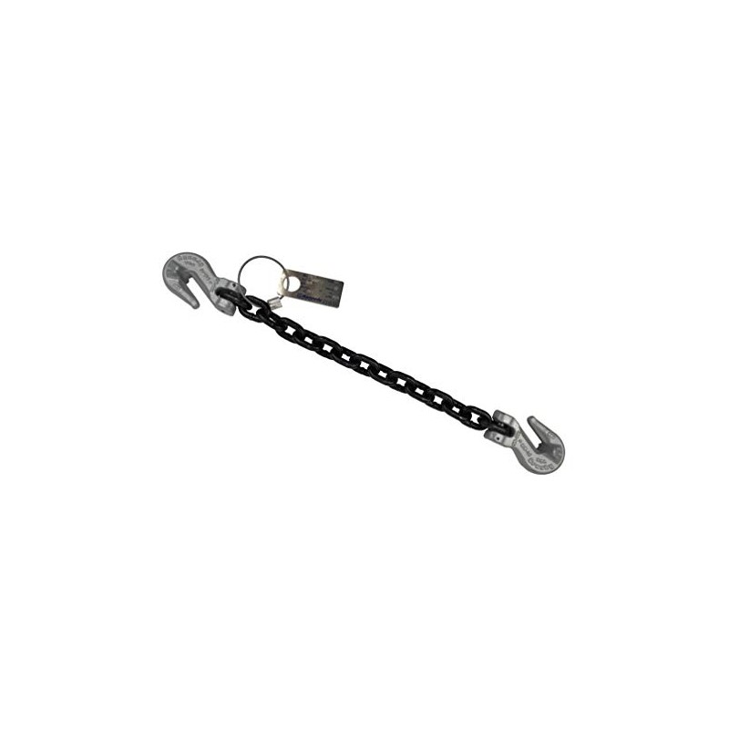 3/8" x 6' (SGG) Single Leg Chain Sling w/Grab Hook