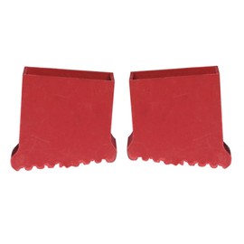 SagaSave 2Pcs Rubber Ladder Foot Covers, Non Slip Folding Ladder Foot Pads Covers, Stair Leg Cover Replacement, Ladder Accessories