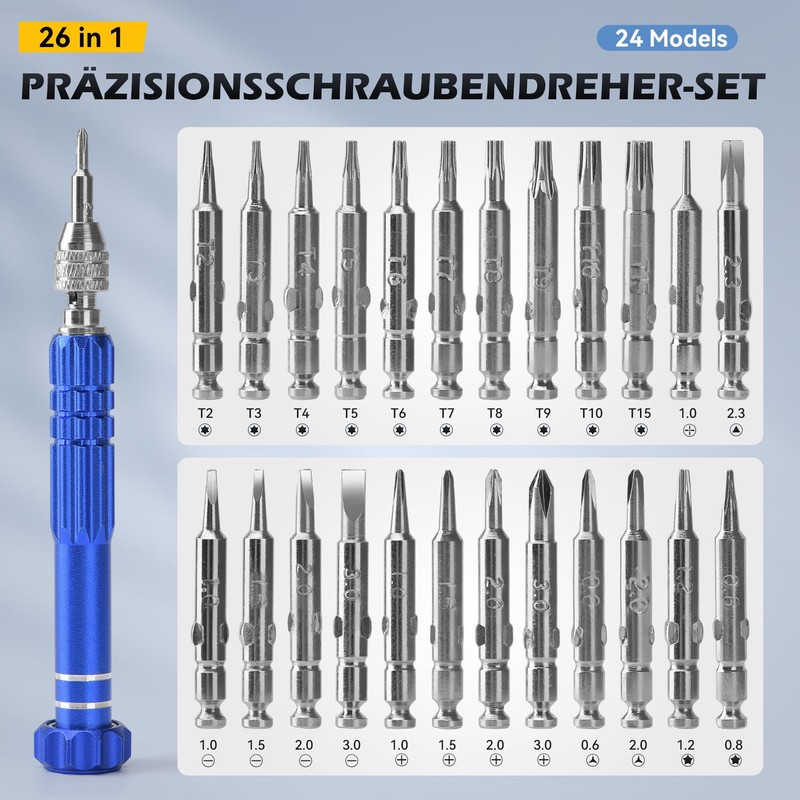 GZEINB Precision Screwdriver Set (26 in 1)