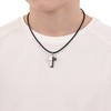 s.Oliver Boys Stainless Steel Cross Pendant Necklaces