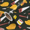 WRAPAHOLIC Construction Wrapping Paper Roll - Mini Roll - 17