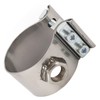 Clamp On Wideband Sensor Bung Adapter Adjustable Stainless Steel Oxygen