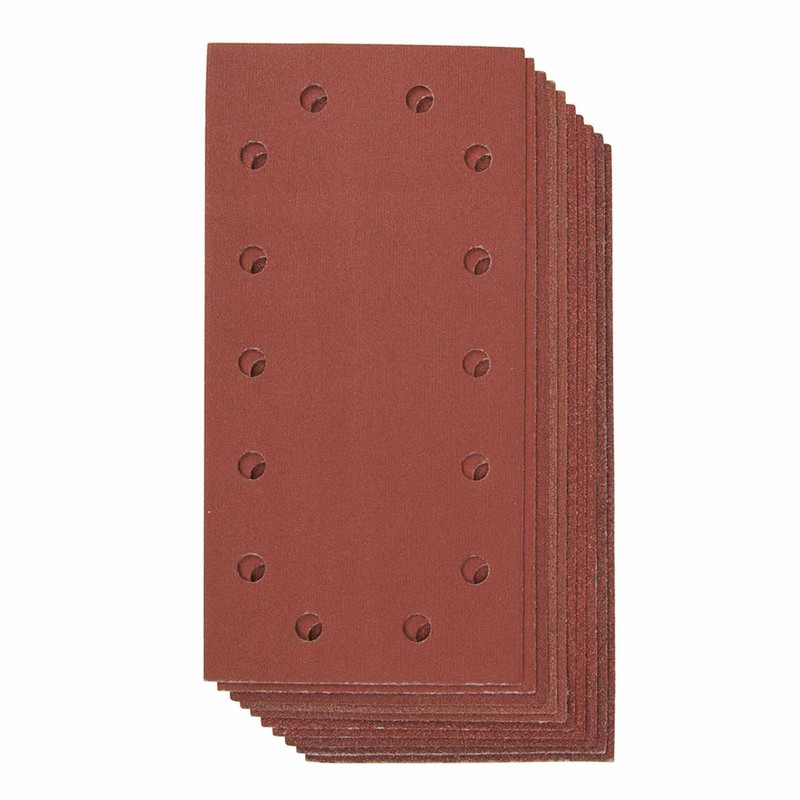 Dapetz ® Hook and Loop 1/2 Punched Sanding Sheets 10Pk