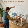 BORISI Hamster Cage Metal - Chewproof Large Hamster Cage, Hamster