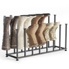 pickpiff Freestanding Boot Rack Organizer Tall Boots - Black Metal