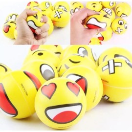 Idecor 12 Pelota Esponja Juguete Antiestrés Bolo Piñata