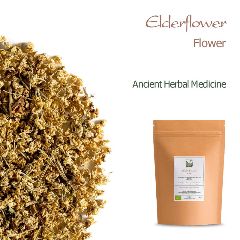 Elder Flower Organic Herbal Tea - Elderflower Blossom - Sambacus