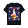 Space Hamster Riding Burger With Nachos T-Shirt