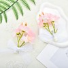 1 Pair Flower Hair Clips for Women Girls Lace Bow